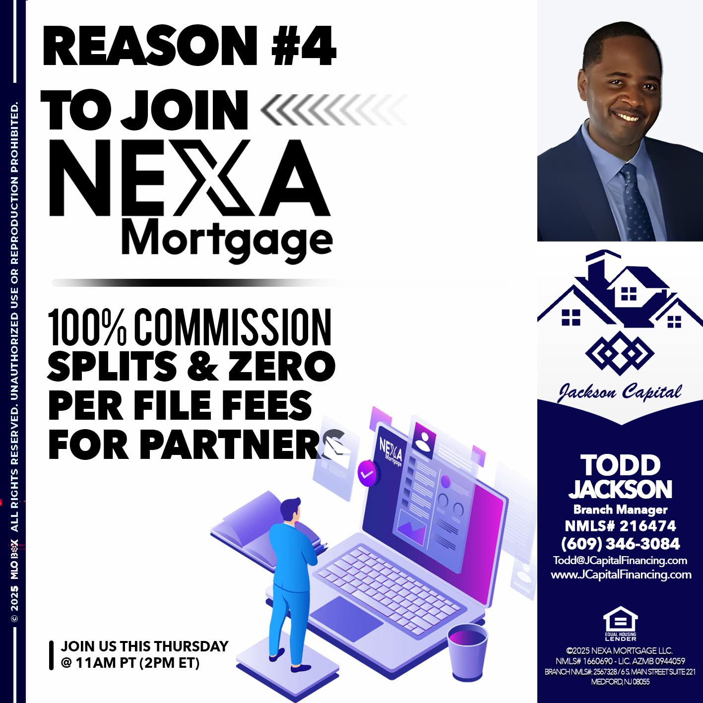 REASON 4 - Jackson Capital -Branch Manager