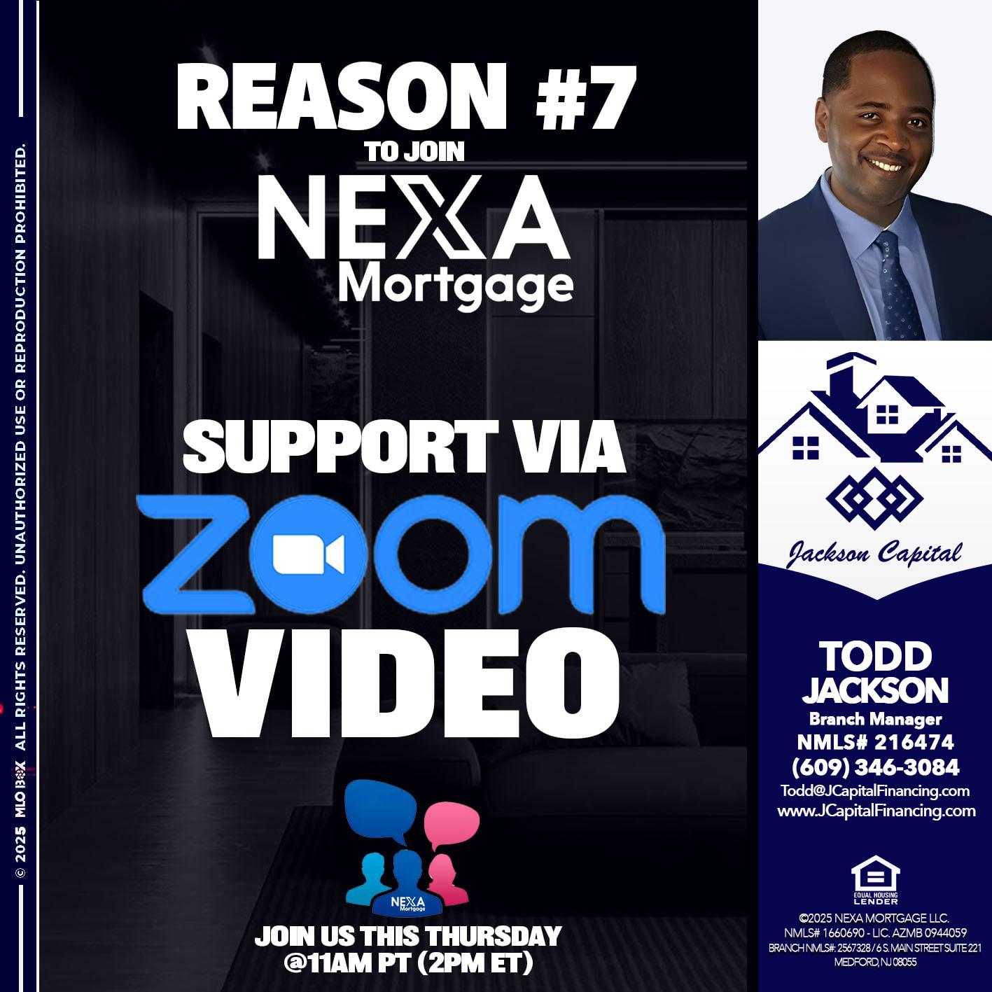 REASON 7 - Jackson Capital -Branch Manager