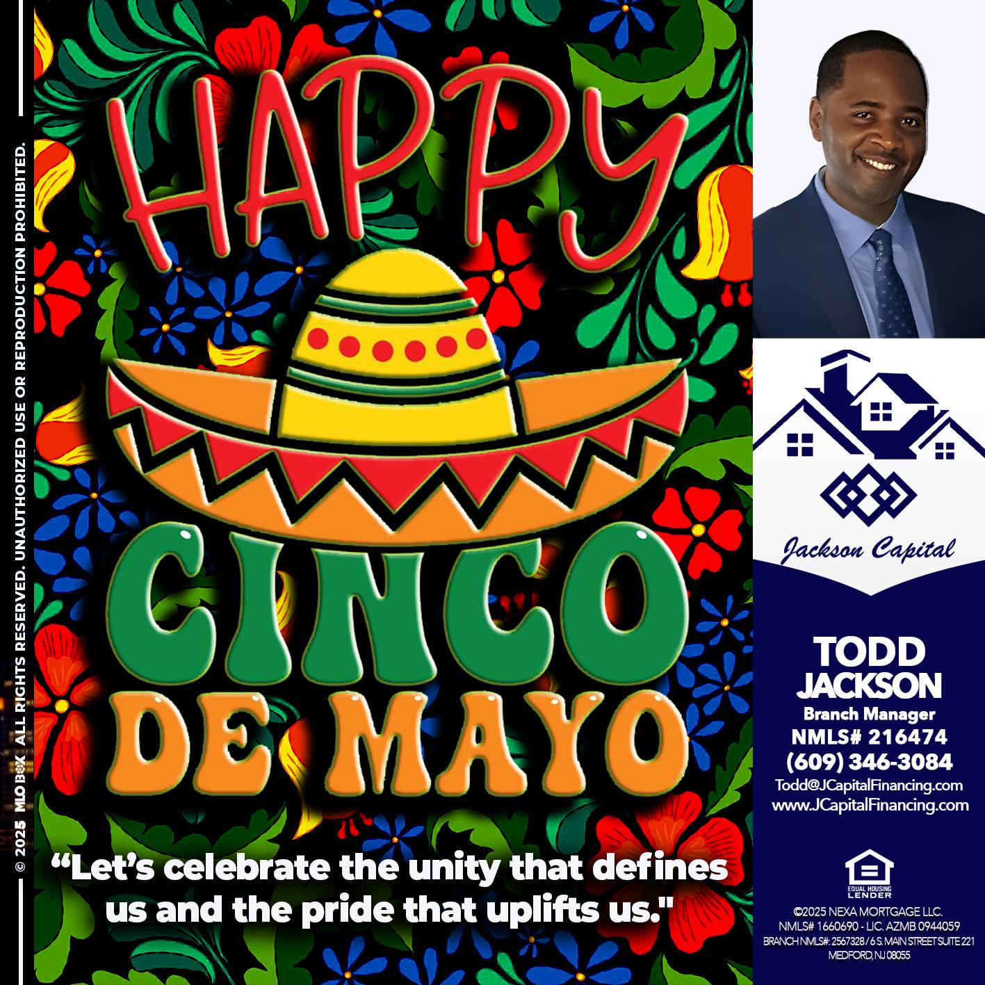 Happy 5 de Mayo - Jackson Capital -Branch Manager