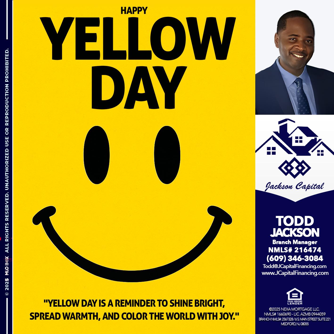 YELLOW DAY - Jackson Capital -Branch Manager