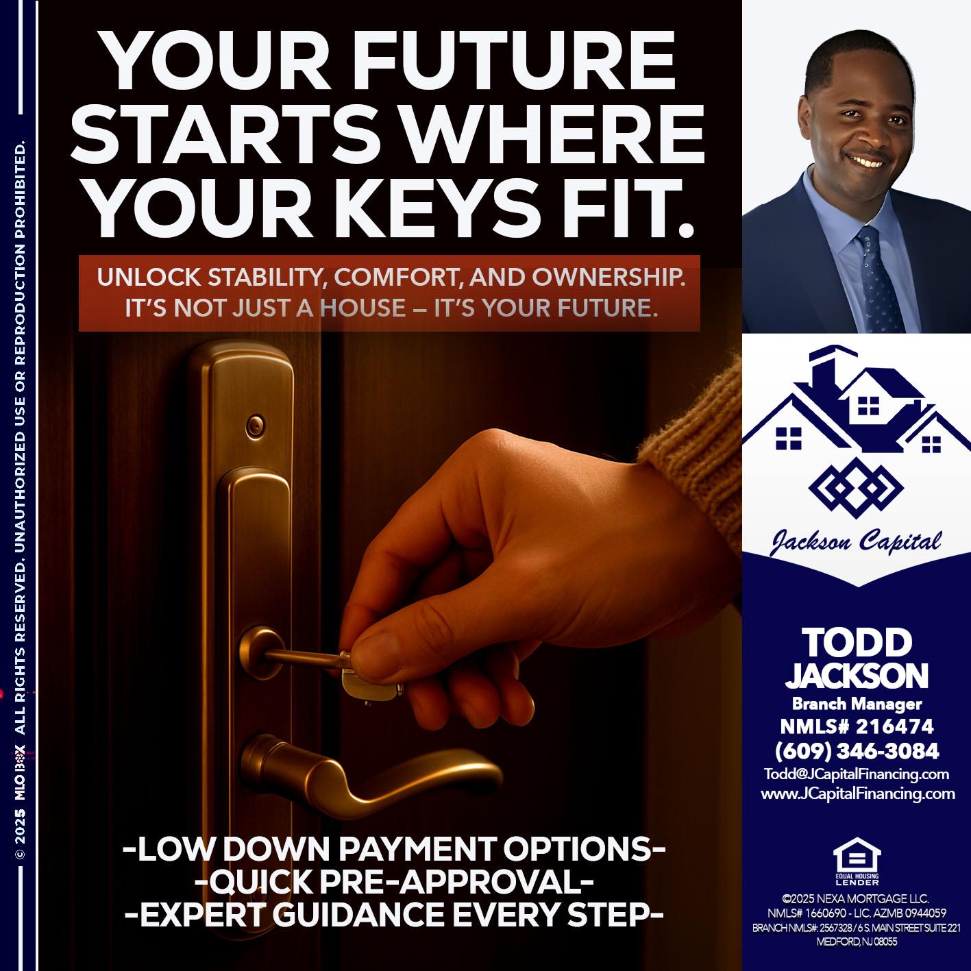 YOUR FUTURE - Jackson Capital -Branch Manager