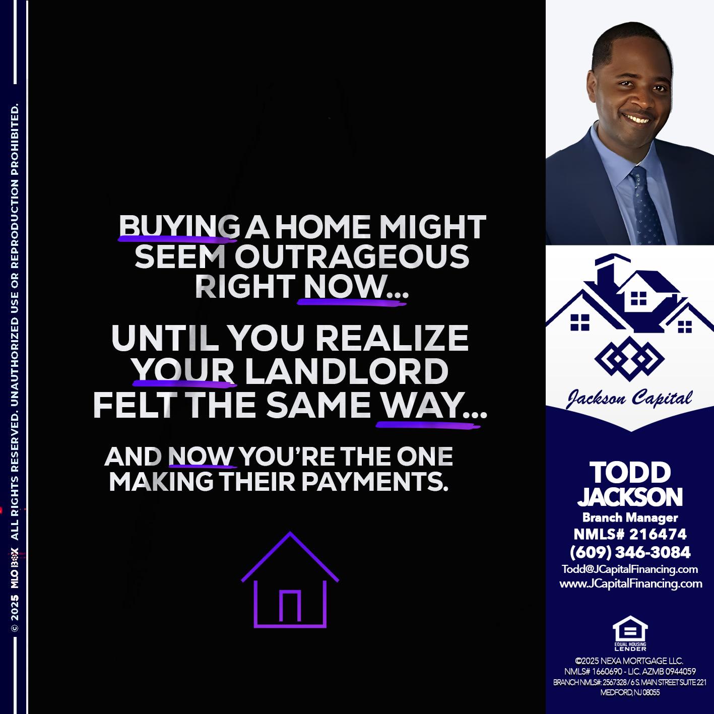 BUYING A HOME - Jackson Capital -Branch Manager
