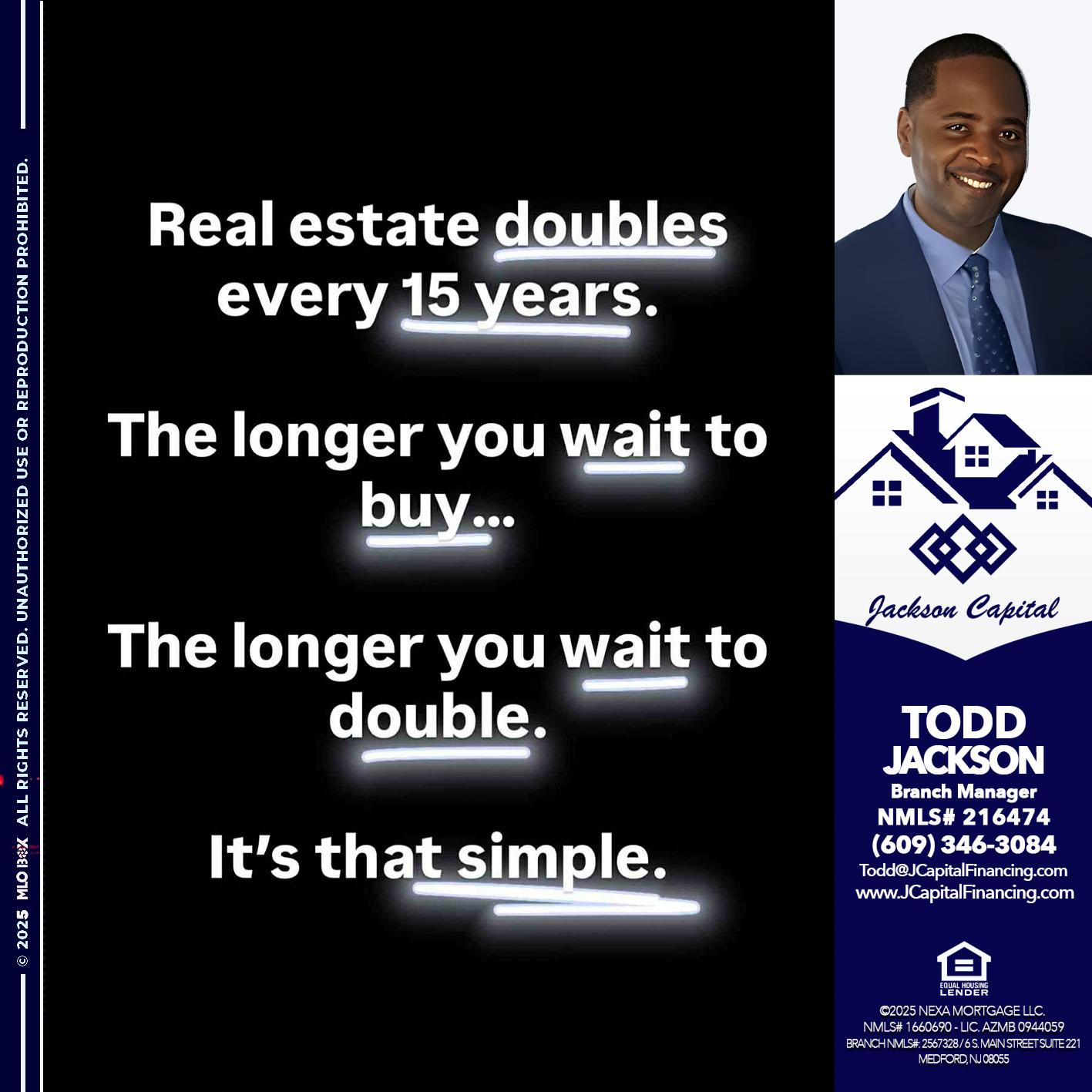 REAL ESTATE - Jackson Capital -Branch Manager