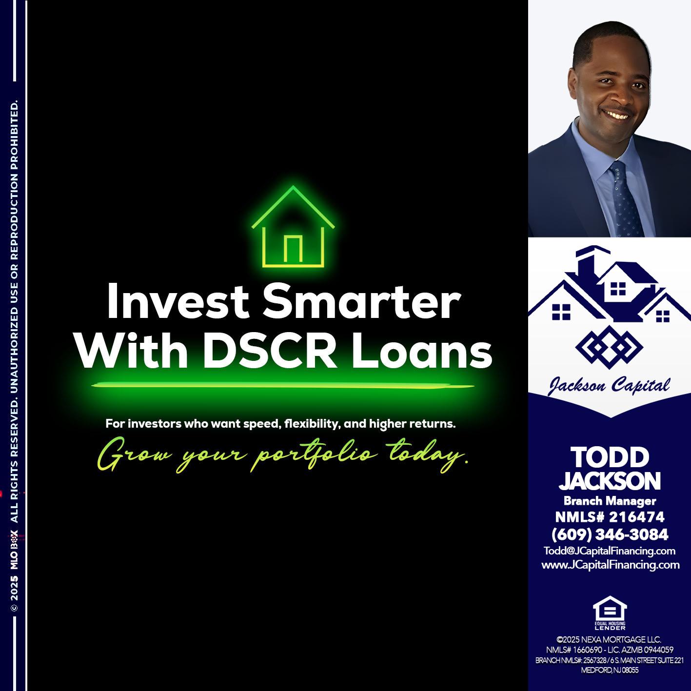 invest smarter - Jackson Capital -Branch Manager