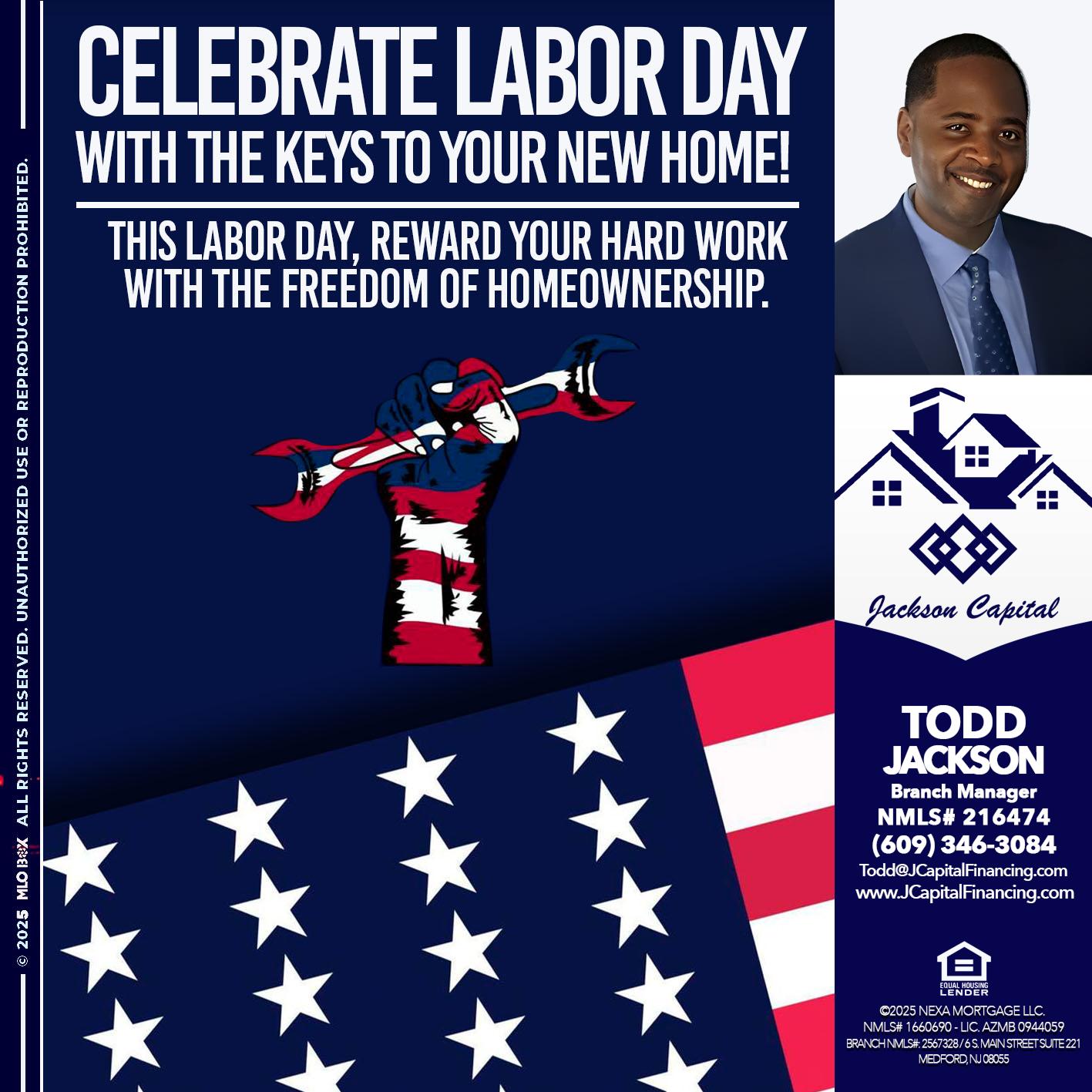 CELEBRATE LABOR DAY - Jackson Capital -Branch Manager