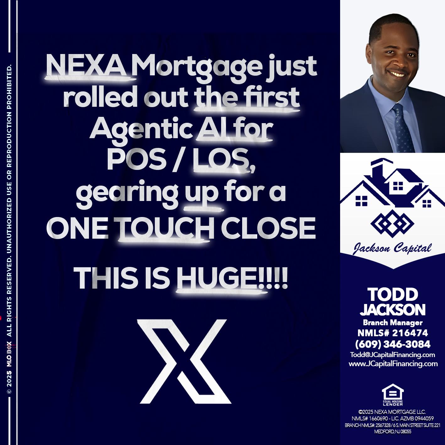 NEXA MORTGAGE - Jackson Capital -Branch Manager