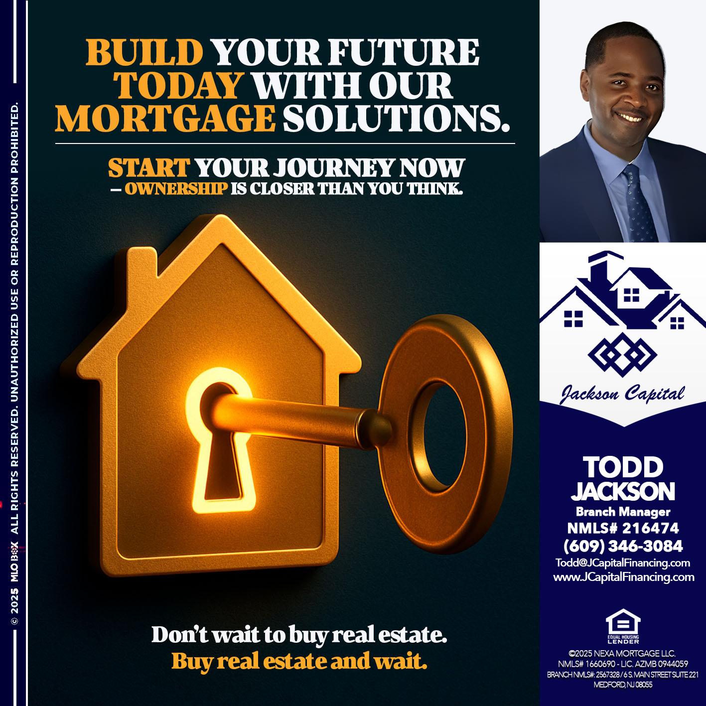 BUILD YOUR FUTURE - Jackson Capital -Branch Manager