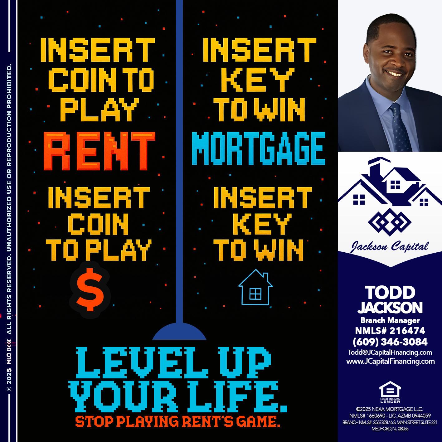 INSERT COIN - Jackson Capital -Branch Manager