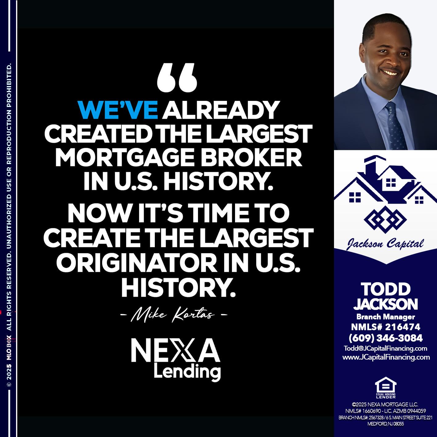 MIKE KORTAS - Jackson Capital -Branch Manager