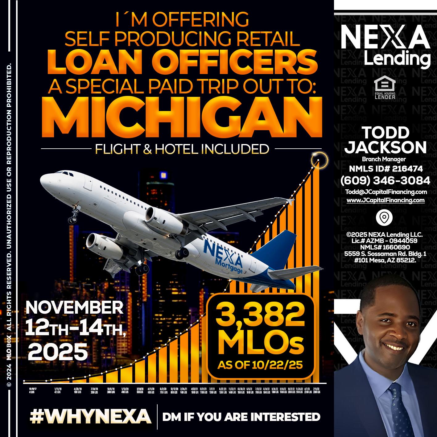 michigan trip - Jackson Capital -Branch Manager