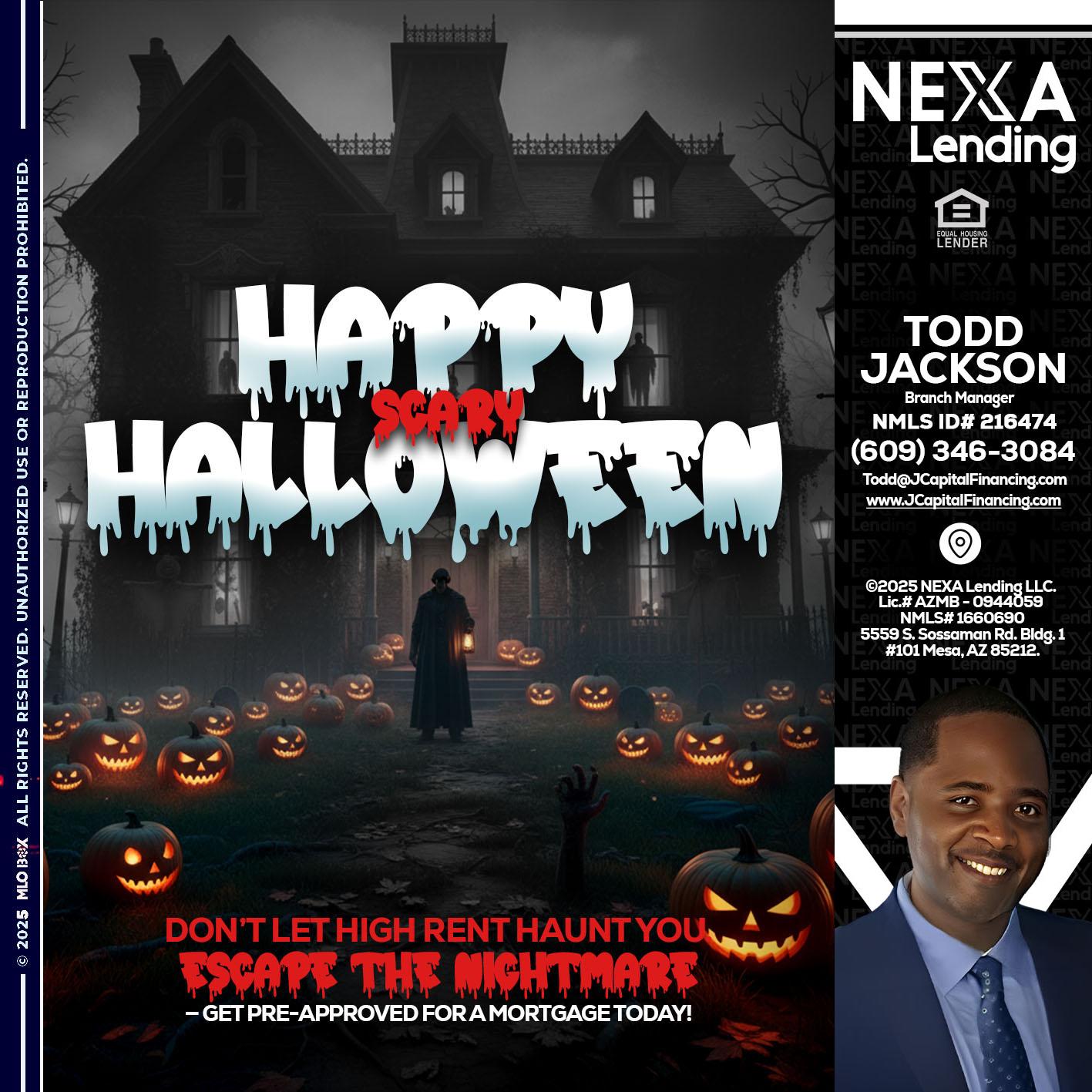 HAPPY HALLOWEEN - Jackson Capital -Branch Manager
