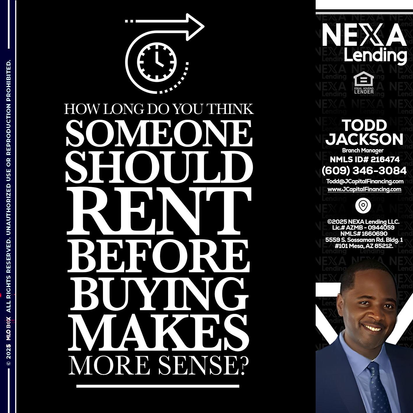 HOW LONG - Jackson Capital -Branch Manager