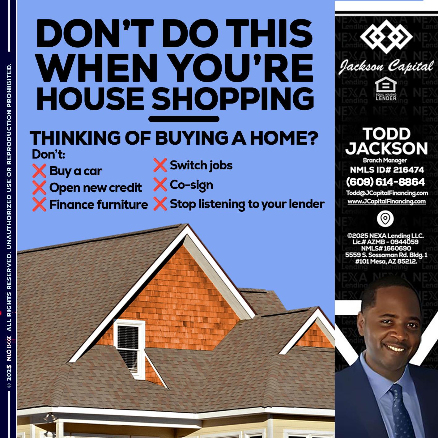 DONT DO THIS - Jackson Capital -Branch Manager