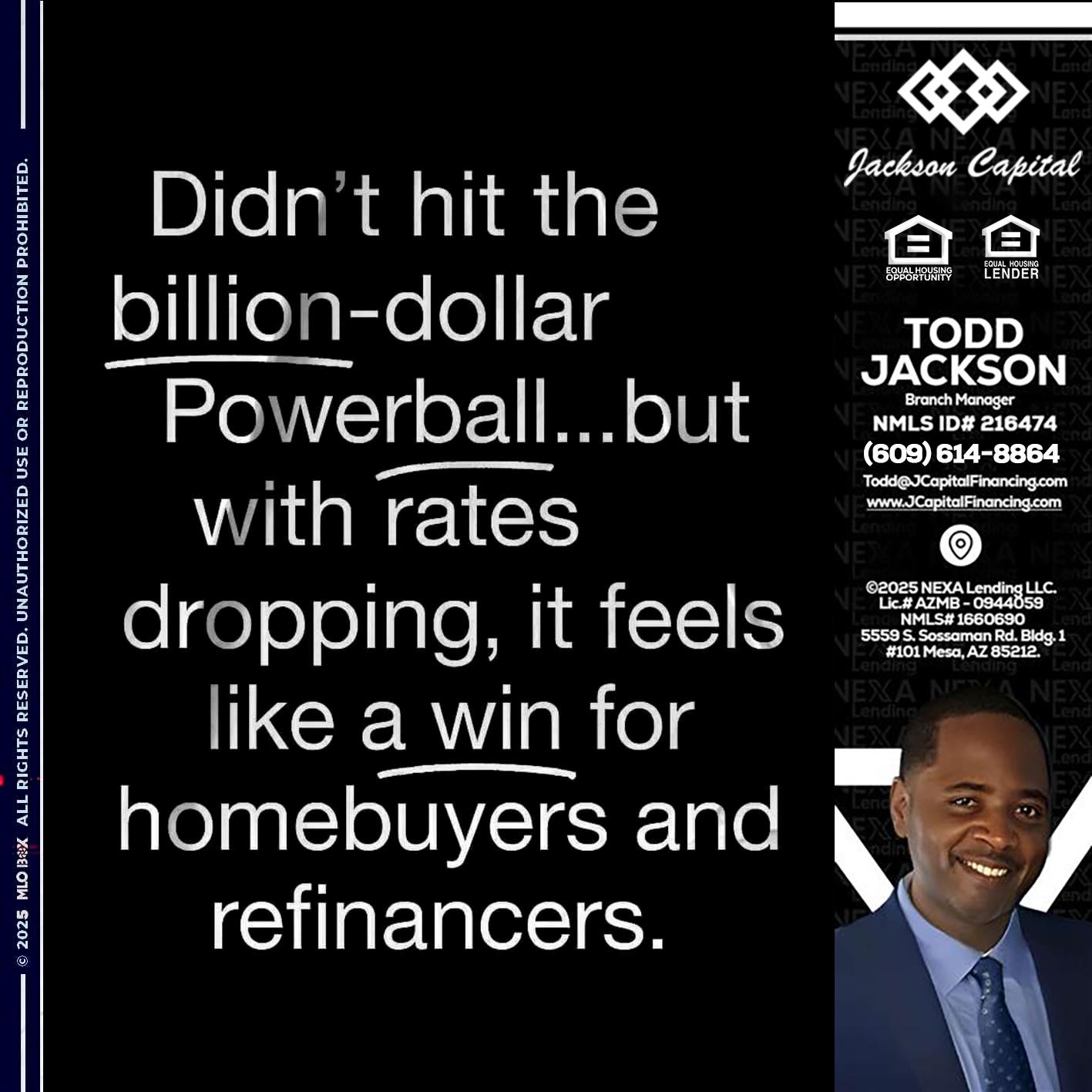 DIDNT HIT - Jackson Capital -Branch Manager