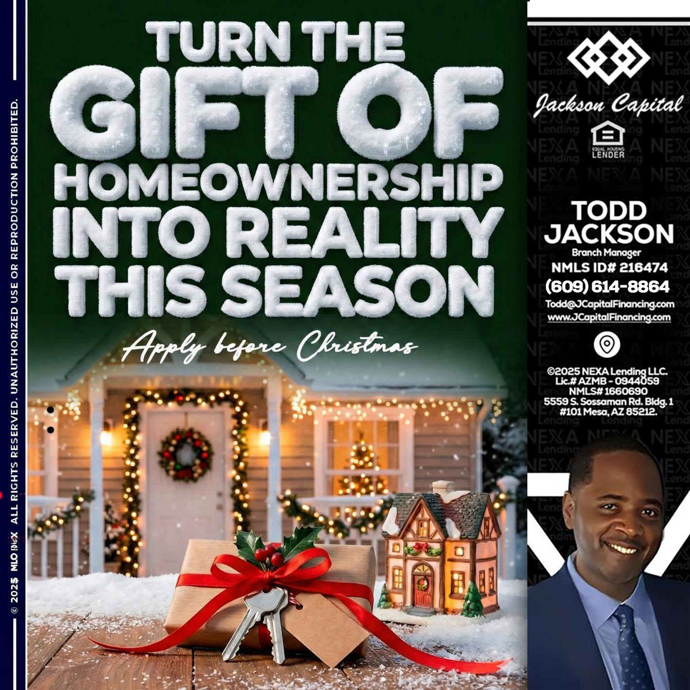 TURN GIFTS - Jackson Capital -Branch Manager