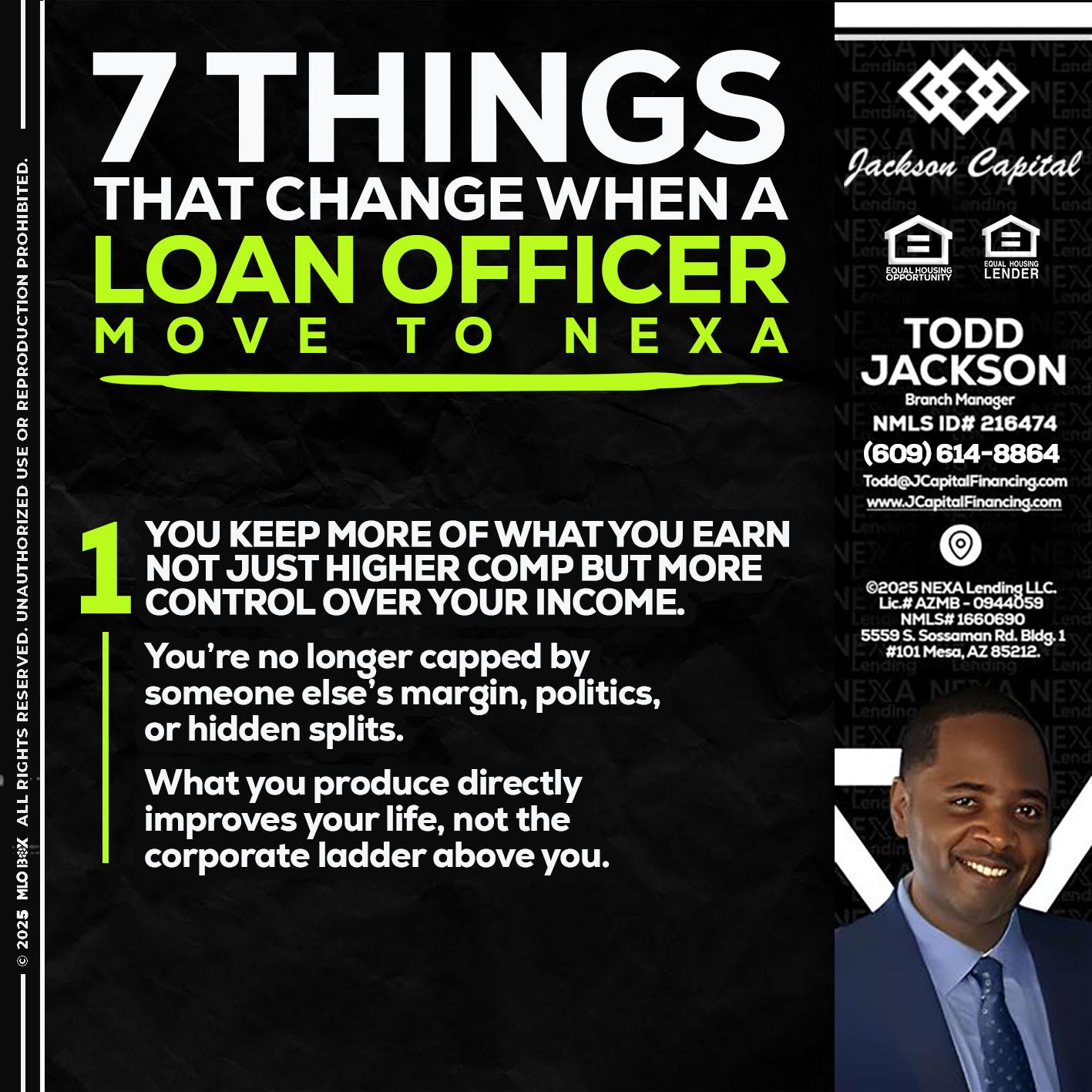 7 THINGS (1) - Jackson Capital -Branch Manager