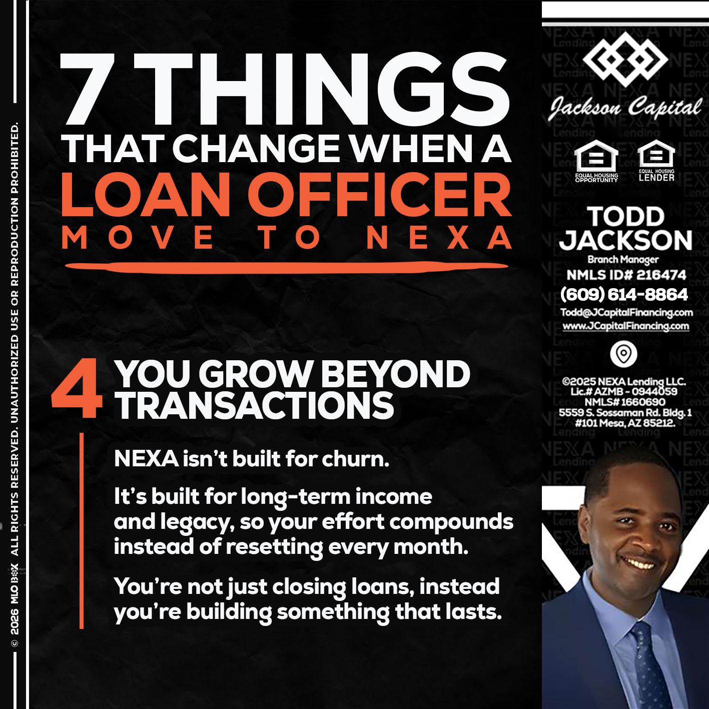 7 THINGS (4) - Jackson Capital -Branch Manager