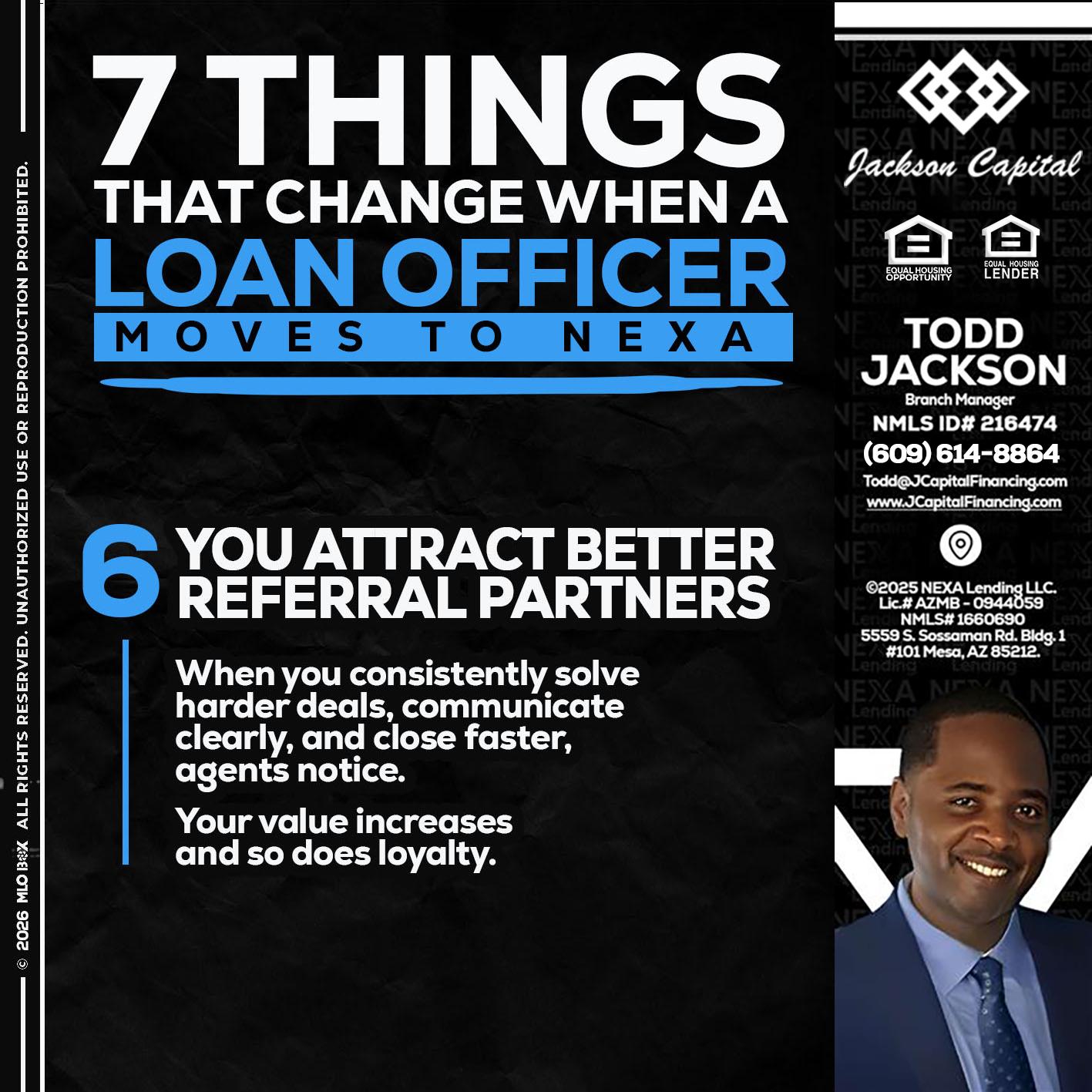 7 THINGS (6) - Jackson Capital -Branch Manager