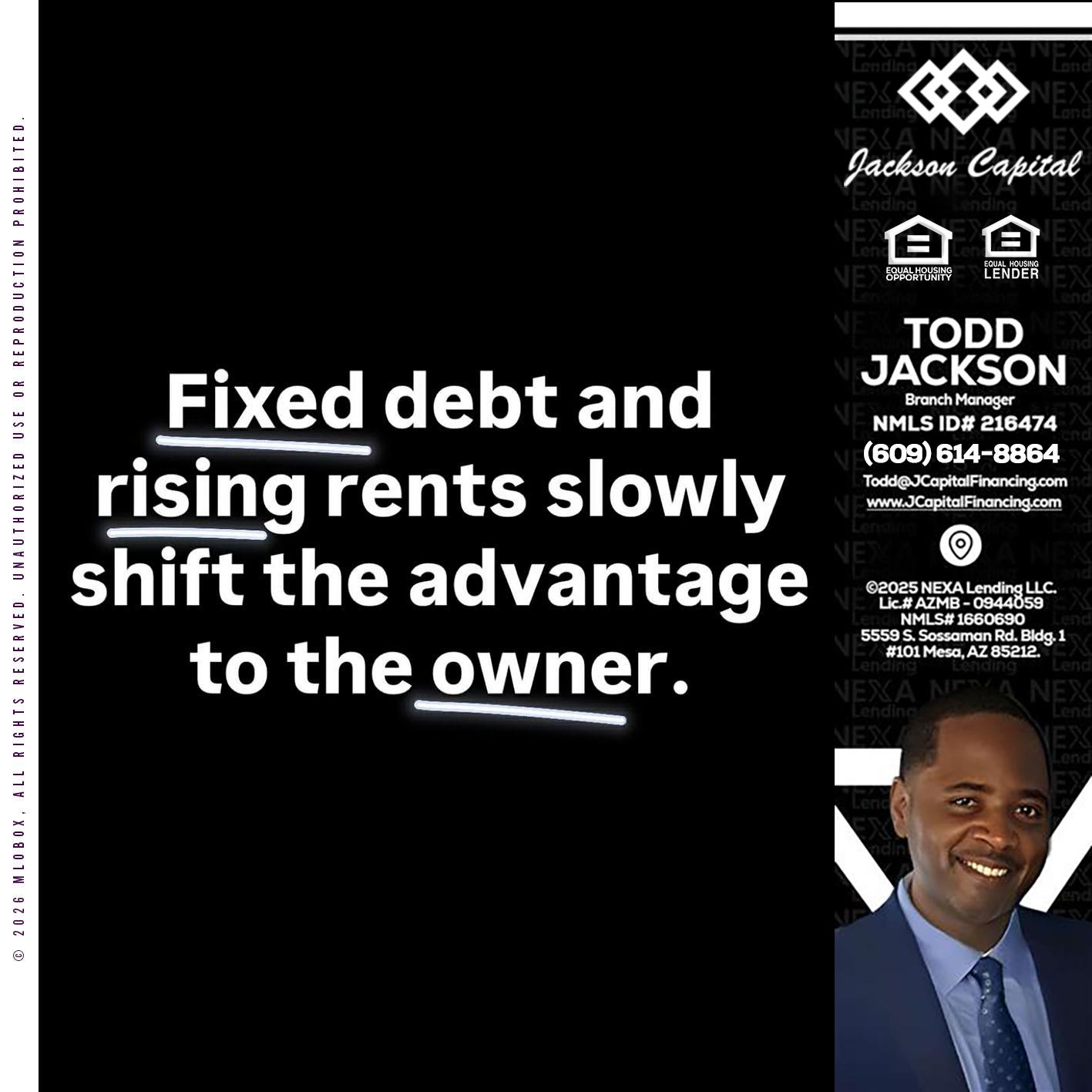 FIXED DEBT - Jackson Capital -Branch Manager