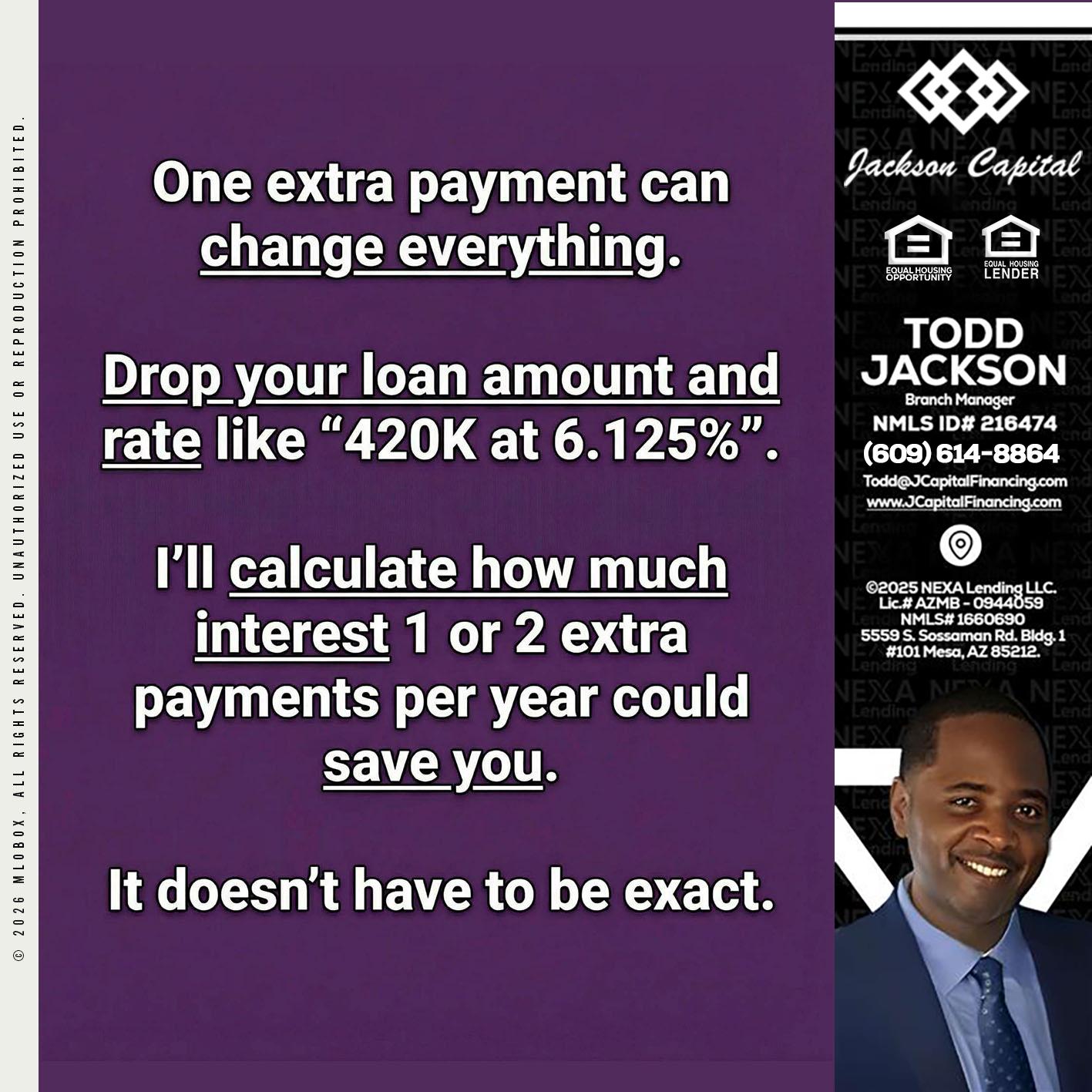 ONE EXTRA - Jackson Capital -Branch Manager