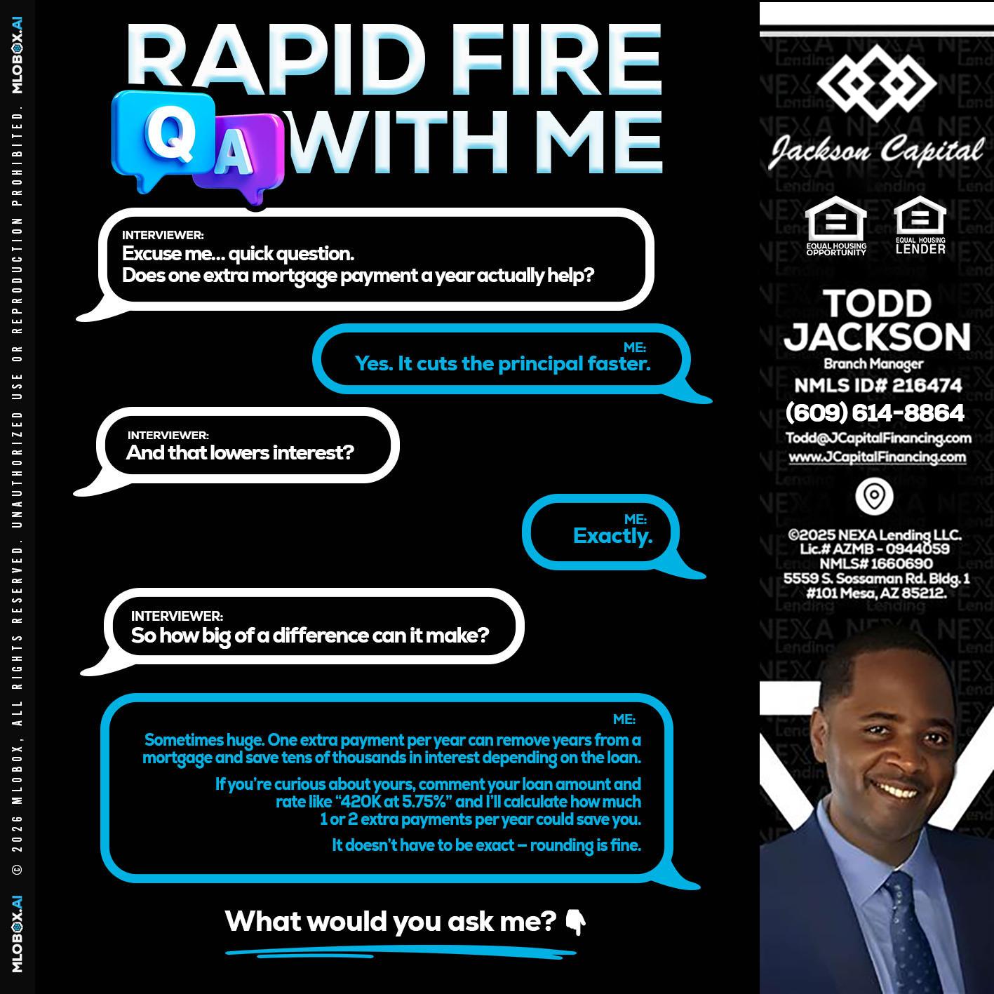 RAPID Q&A - Jackson Capital -Branch Manager