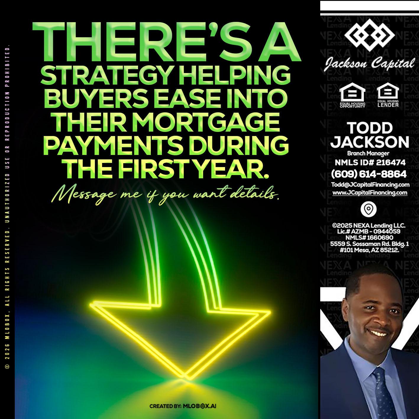 THERES A STATEGY - Jackson Capital -Branch Manager