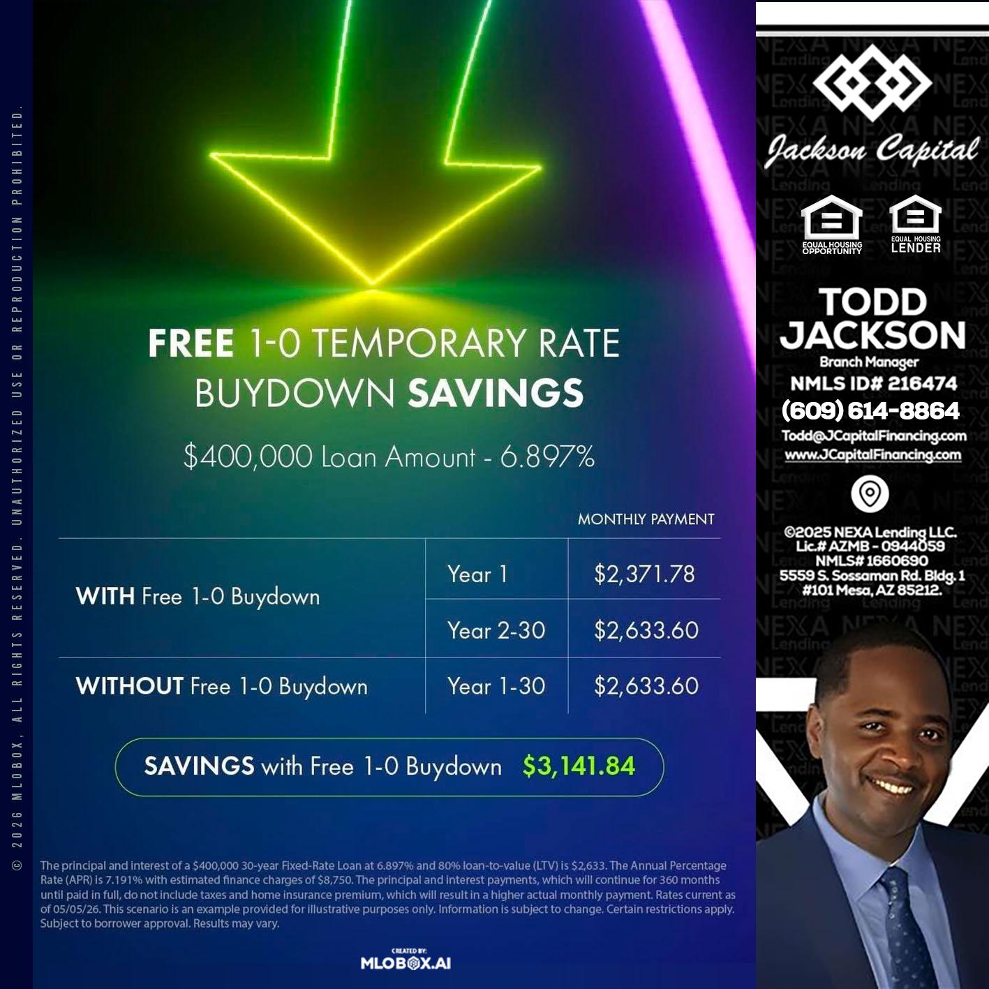 BUYDOWN - Jackson Capital -Branch Manager