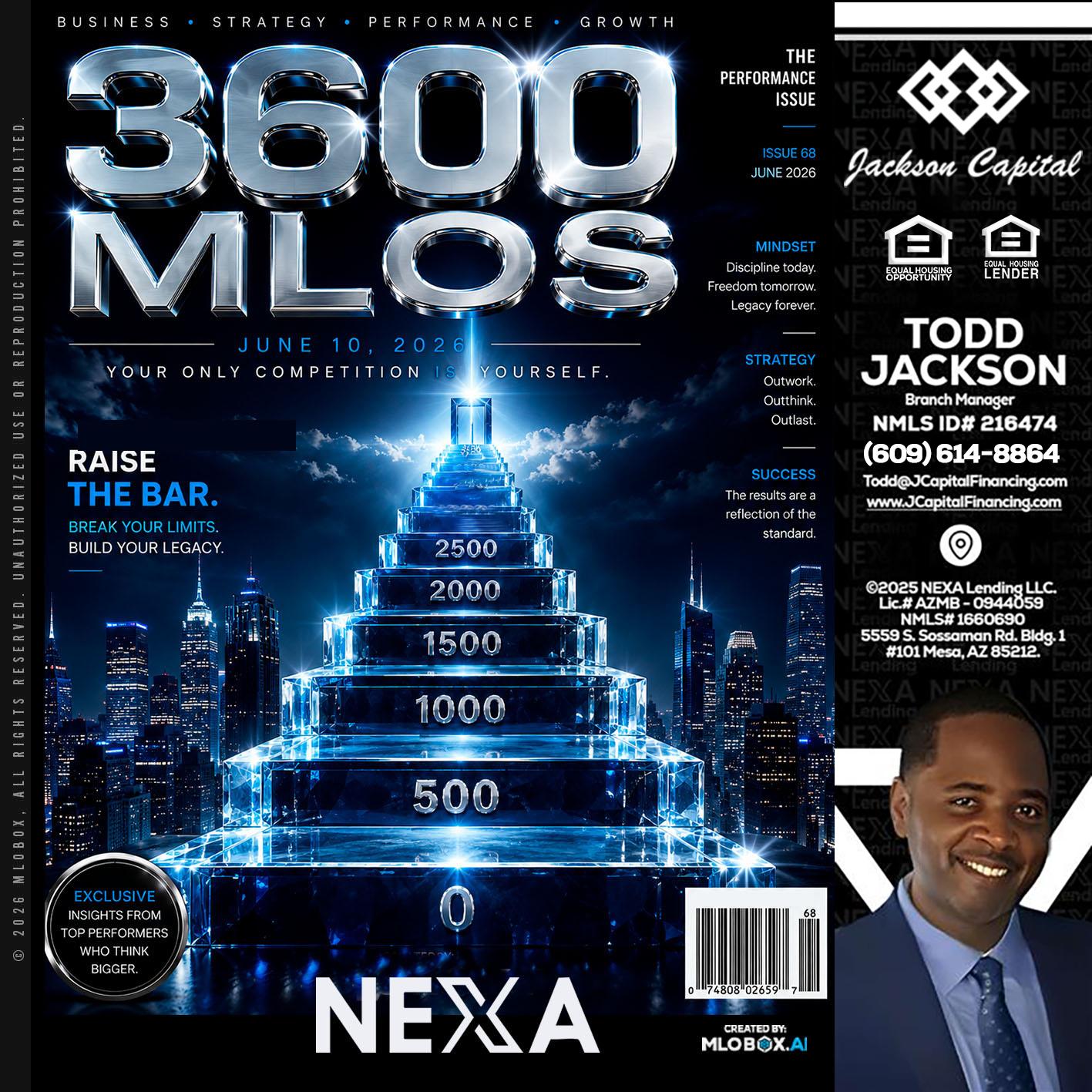 3600 MLOs - Jackson Capital -Branch Manager