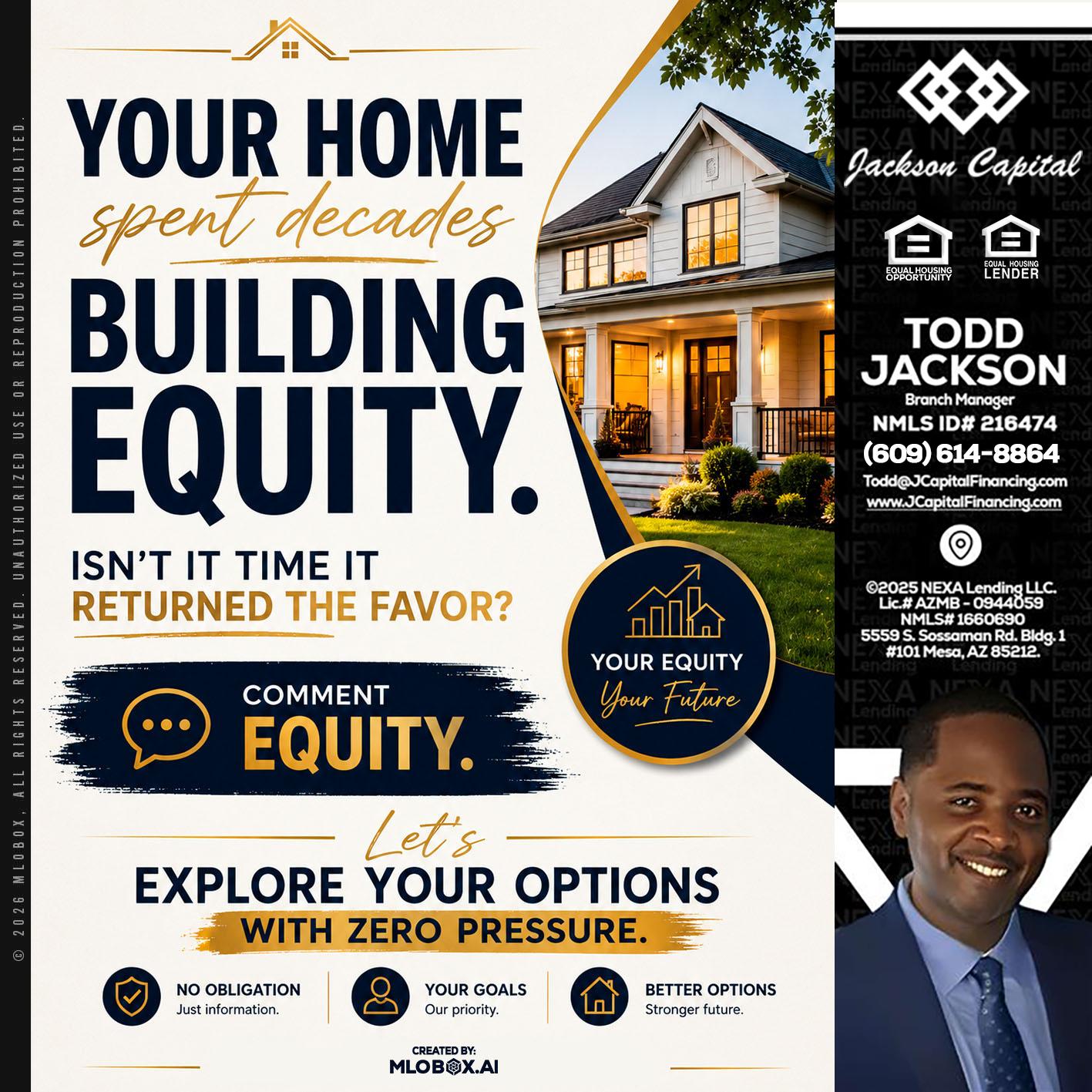 building equity - Jackson Capital -Branch Manager