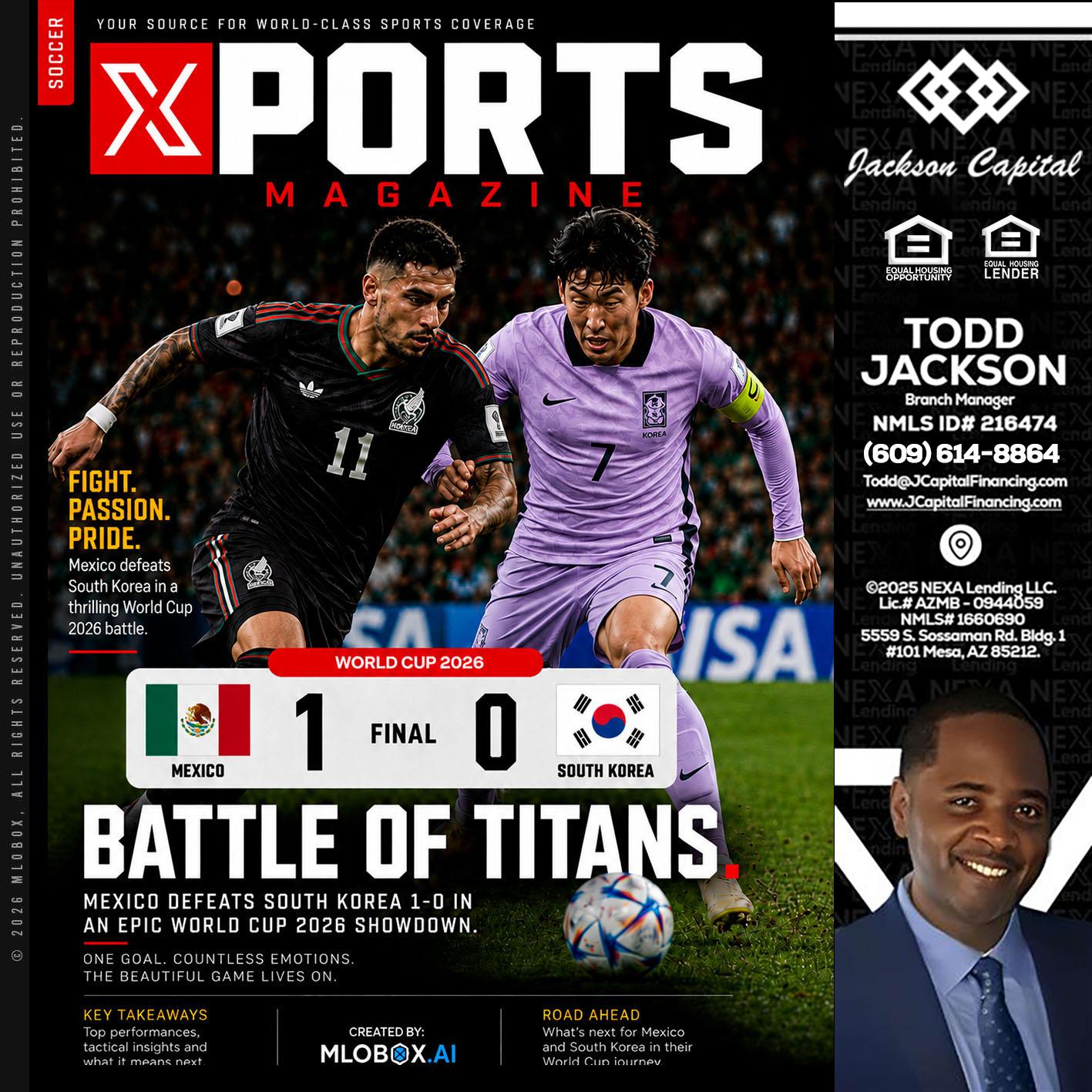 XPORTS MAGAZINE - Jackson Capital -Branch Manager