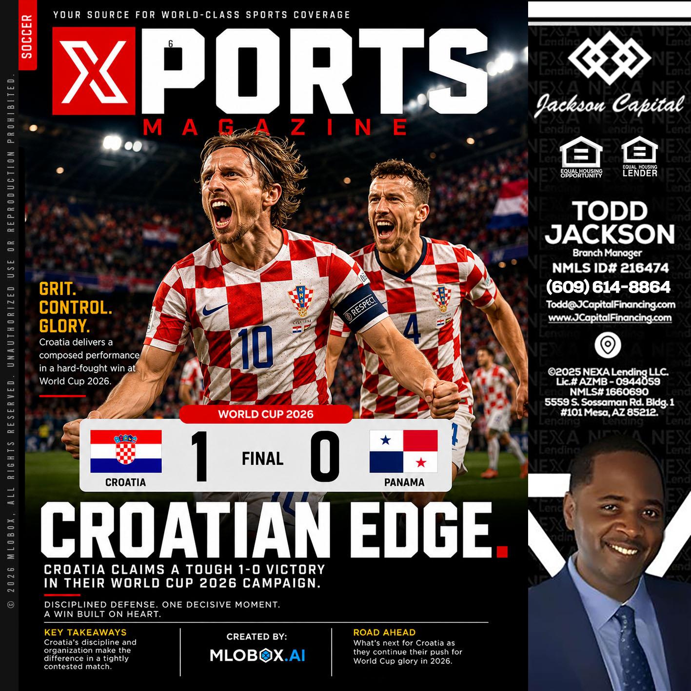 CROATIA 1-0 PANAMA - Jackson Capital -Branch Manager