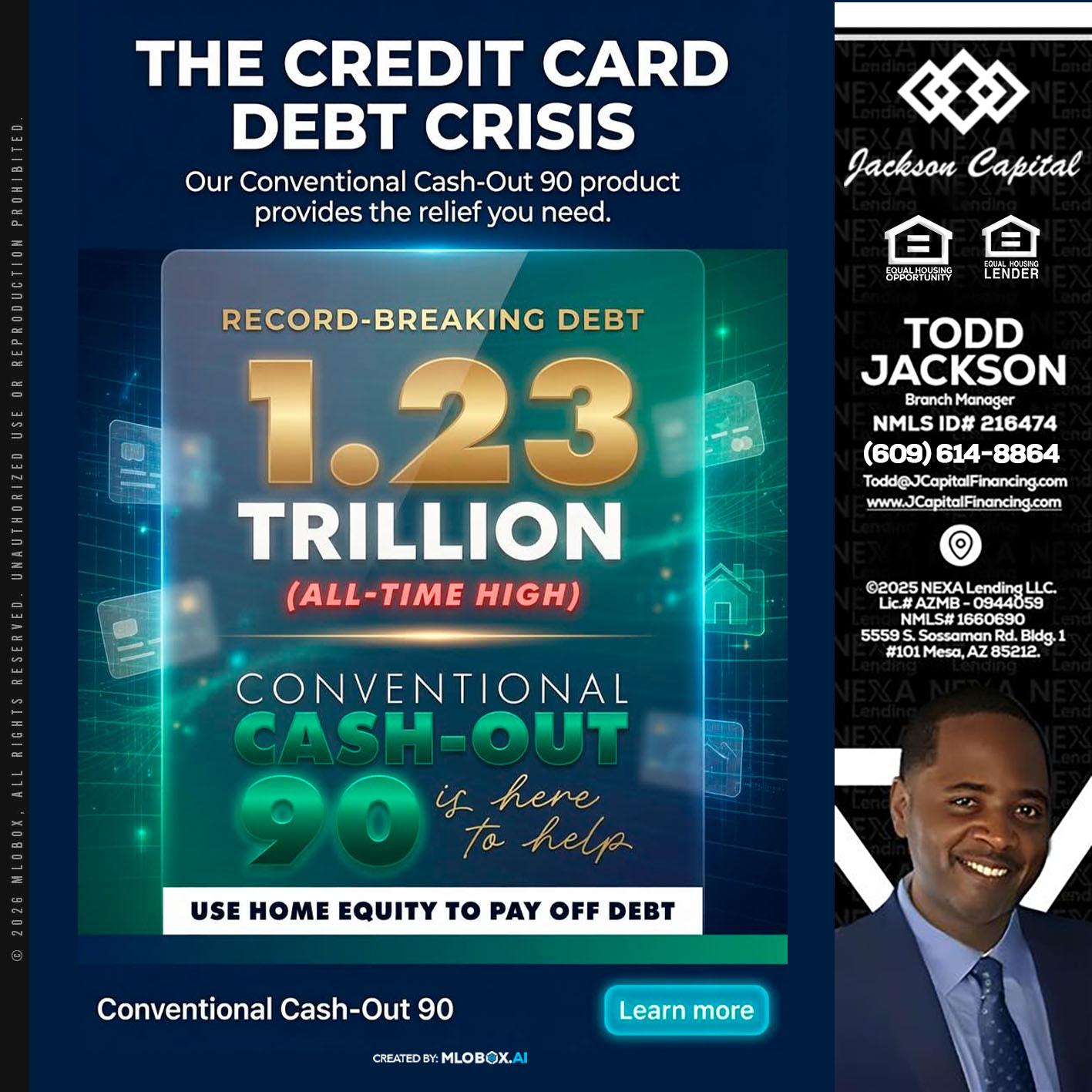 THE CREDIT CARD - Jackson Capital -Branch Manager