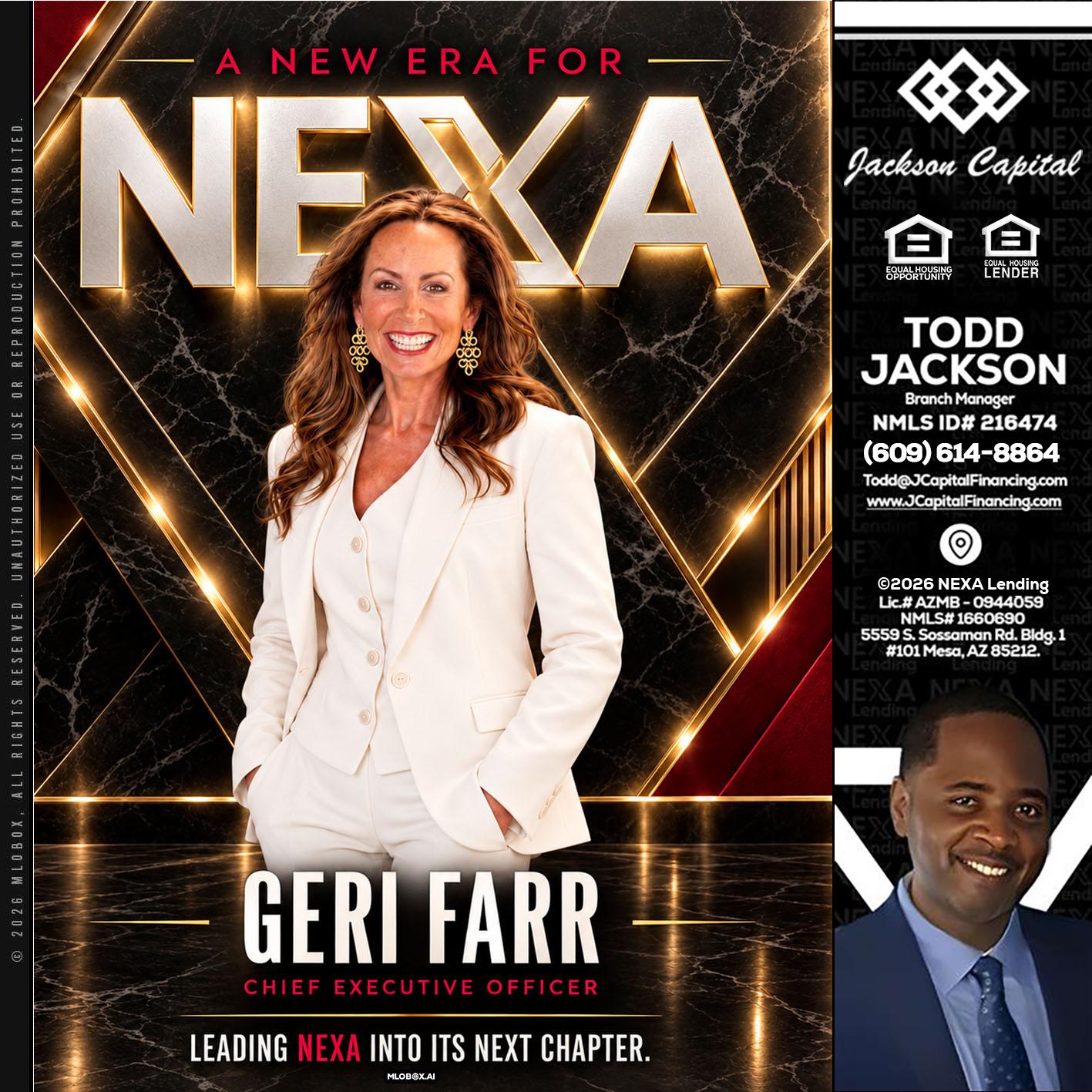 GERI FARR - Jackson Capital -Branch Manager