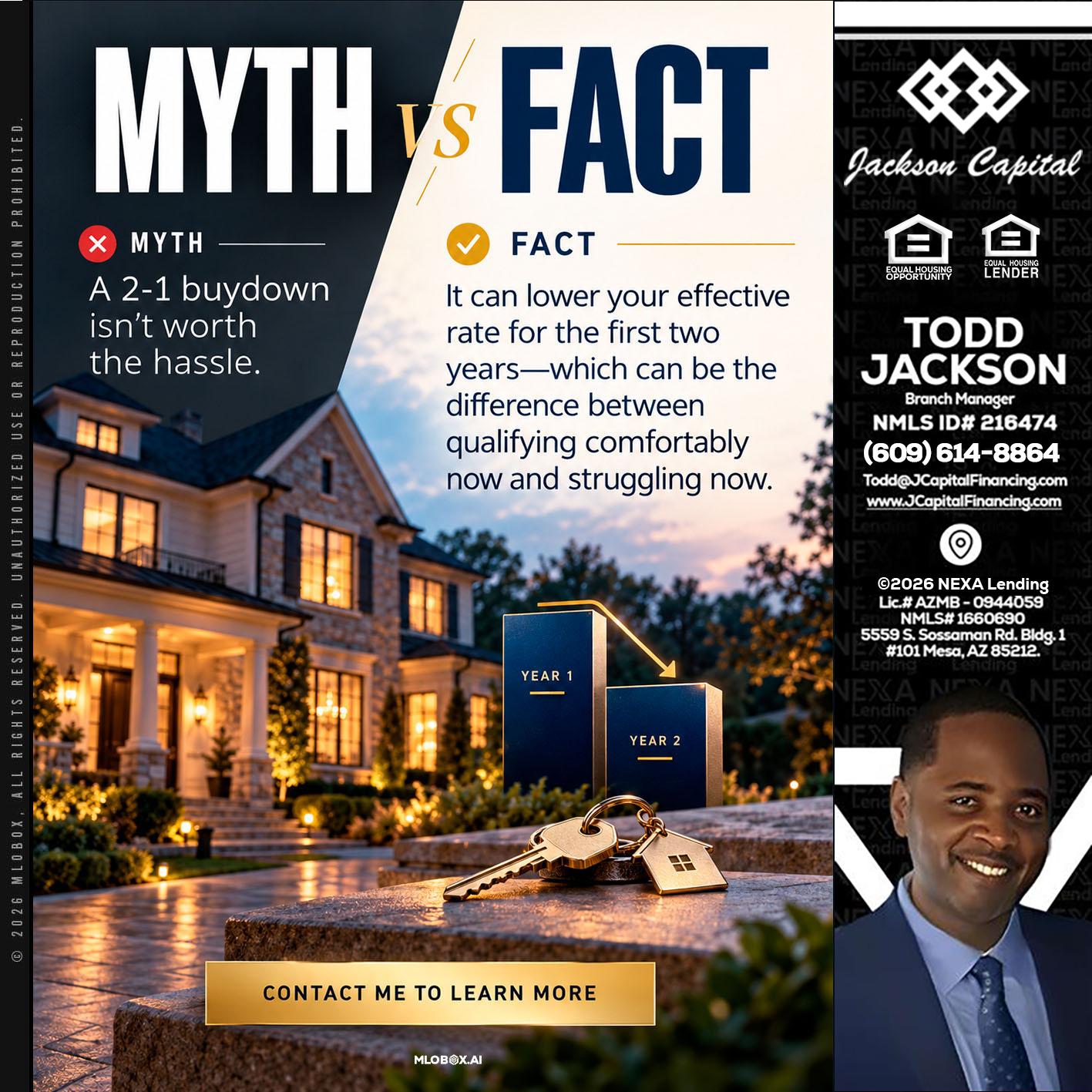 MYTH VS FACT - Jackson Capital -Branch Manager
