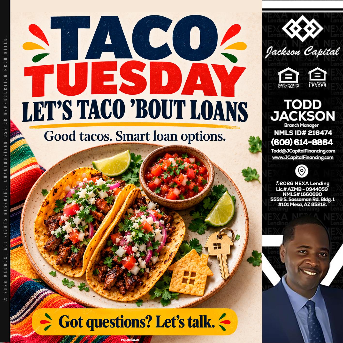 taco Tuesday - Jackson Capital -Branch Manager