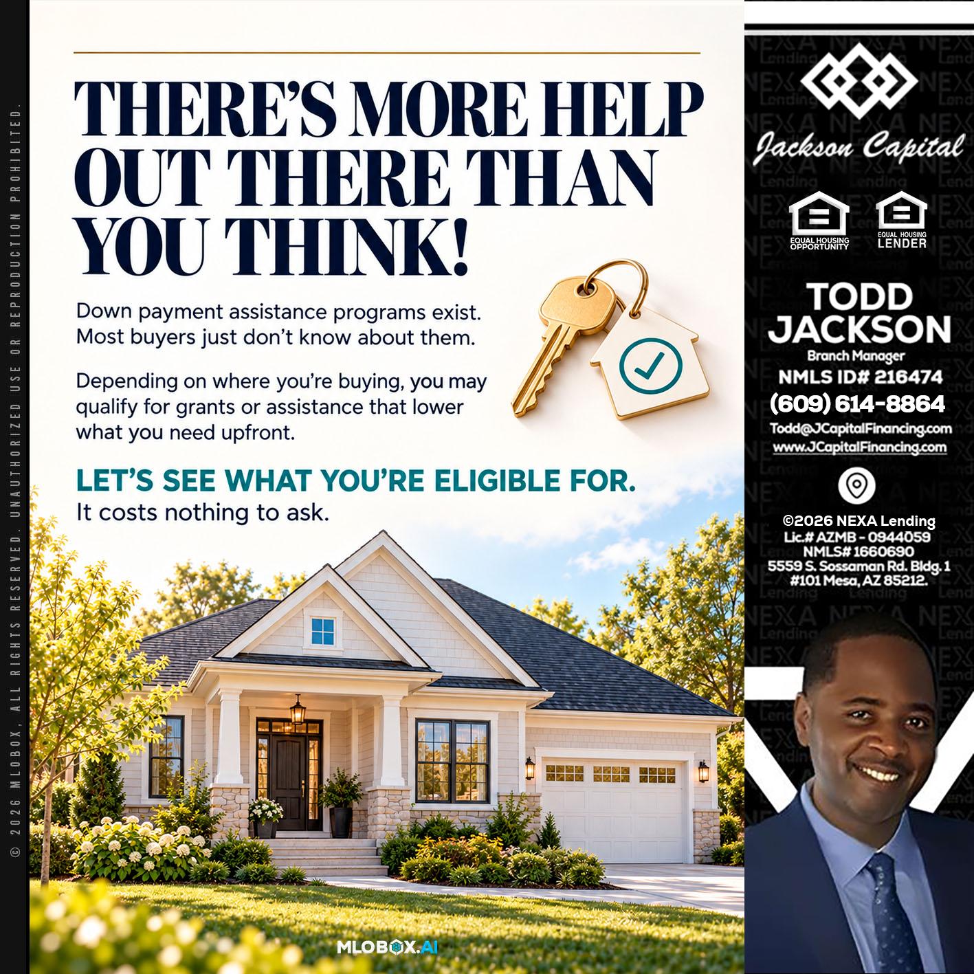 THERES MORE - Jackson Capital -Branch Manager